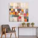 Moderne abstracte kunst op canvas - Feestdag Lucas Verkoop