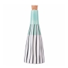 Oliefles van keramiek 532 ml piramide-design met kurkdop Venice Lido Aanbieding