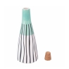 Oliefles van keramiek 532 ml piramide-design met kurkdop Venice Lido Verkoop