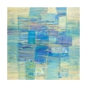Moderne abstracte canvasprint Monochroom Zee Lucas Aanbod