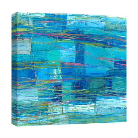 Canvas schilderij abstract Monochroom Oceaan Lucas Aanbieding