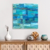 Canvas schilderij abstract Monochroom Oceaan Lucas Korting