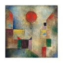 Moderne abstracte kunst op canvas - Red Balloon door Paul Klee Aanbod