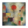 Moderne abstracte kunst op canvas - Red Balloon door Paul Klee Aanbod