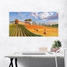 Schilderij op canvas moderne landschap Toscaanse heuvels Adriano Galasso Korting