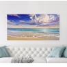 Groot canvas schilderij voor woonkamer Oceaangolf Adriano Galasso Korting