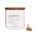 Set glazen melk- en suikerschaaltje met lepel en deksel 320 ml Victionary Voorraad