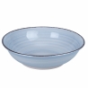 Set van 2 saladeschalen groot en klein voor tafel in aardewerk 4 Tinten Kortingen