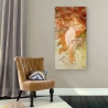 Canvas schilderij met bloemendesign, Art Nouveau-stijl, Primavera Alphonse Mucha Verkoop