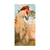 Canvas schilderij vrouw met bloemendecor Zomer Alphonse Mucha Aanbod