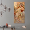 Canvas schilderij vrouw Art Nouveau Herfst Alphonse Mucha Korting