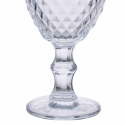 Set van 6 transparante glazen wijnglazen in klassiek design Madame Aanbod