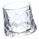 Set van 6 wiebelende glazen voor likeur met retro vintage decoratie Aanbod