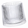 Set van 6 wiebelende glazen voor likeur met retro vintage decoratie Kortingen