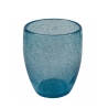 Set van 6 blauwe glazen voor water, mondgeblazen, Acapulco Ocean Kortingen