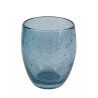 Set van 6 blauwe glazen voor water, mondgeblazen, Acapulco Ocean Voorraad