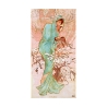 Canvas schilderij vrouw in Art Nouveau-stijl Winter Alphonse Mucha Aanbod