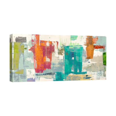 Modern abstract schilderij op canvas Paused Events Anne Munson Aanbieding