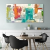 Modern abstract schilderij op canvas Paused Events Anne Munson Korting