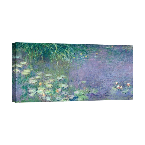 Impressionistisch schilderij print op canvas Morning (detail I) Claude Monet Aanbieding