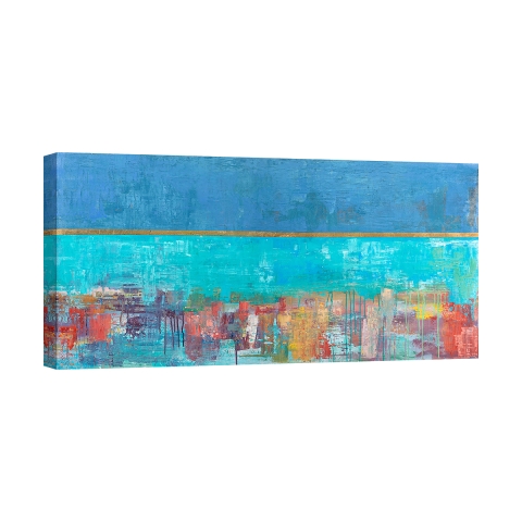 Abstract schilderij op canvas print Riflessi Italo Corrado Aanbieding