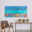 Abstract schilderij op canvas print Riflessi Italo Corrado Verkoop