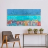 Abstract schilderij op canvas print Riflessi Italo Corrado Verkoop
