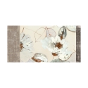 Modern bloemenprint op canvas Parure (Neutral) Kelly Parr Aanbod