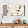 Modern bloemenprint op canvas Parure (Neutral) Kelly Parr Verkoop