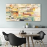 Geometrisch abstract schilderij op canvas Caleidoscopio Lucas Korting