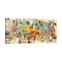 Moderne schilderij canvas abstracte print Kleurrijke revolutie Lucas Aanbieding