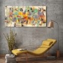 Moderne schilderij canvas abstracte print Kleurrijke revolutie Lucas Verkoop