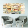 Geometrisch abstract schilderij op canvas Caleidoscopio Lucas Verkoop