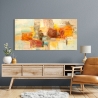 Moderne abstracte schilderij op canvas doek Zomerlampen Lucas Verkoop