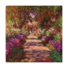 Schilderij afdruk impressionistisch Pad in de tuin van Monet Giverny Aanbod