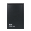 Zwarte ijzeren wandbord met krijtjes 40x60cm Victionary Memo Aanbieding