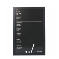 Magnetisch memobord voor aan de muur, wekelijkse agenda 60x40 Week SPQeRe Aanbieding