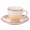 Set van 6 kleurrijke koffiekopjes met schoteltjes design Baita Verkoop