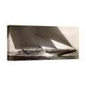 Vintage zeilboot kunstwerk J Class Sailboat, 1934 Edwin Levick Aanbieding