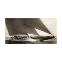 Vintage zeilboot kunstwerk J Class Sailboat, 1934 Edwin Levick Aanbod
