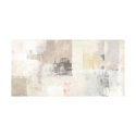 Abstract schilderij beige en wit op canvas Natural Ludwig Maun Aanbod