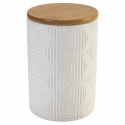 Set van 3 keramische voorraadpotten met deksel Shade of Shape Geometrie Aanbod