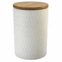Set van 3 keramische keukenpotten met deksel Shade of Shape Geometrie Korting