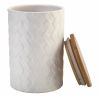 Set van 3 keramische voorraadpotten met deksel Shade of Shape Geometrie Kortingen