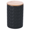 Set van 3 keramische voorraadpotten met deksel Shade of Shape Geometrie Model