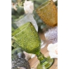 Set van 6 glazen met exotisch ontwerp Marrakech in gekleurd bewerkt glas Aankoop