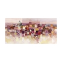 Canvas schilderij abstract modern Sognando Roma Luigi Florio Aanbod