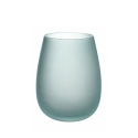 Set glazen in blauw glas met ijseffect 600ml Happy Hour Ocean Keuze