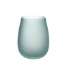 Set glazen in blauw glas met ijseffect 600ml Happy Hour Ocean Keuze