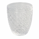 Set van 6 waterglazen in transparant gekleurd glas grijs Castle Stone Kortingen